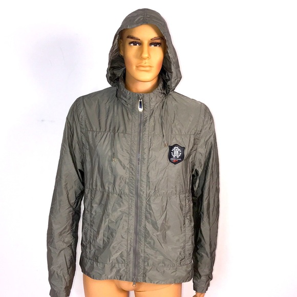 Roberto Cavalli gym hooded jacket size 52 large